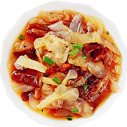 美味即食海蜇头摄影
