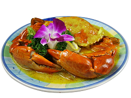 美味泰式咖喱炒蟹