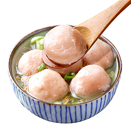 美味新鲜海鲜丸子