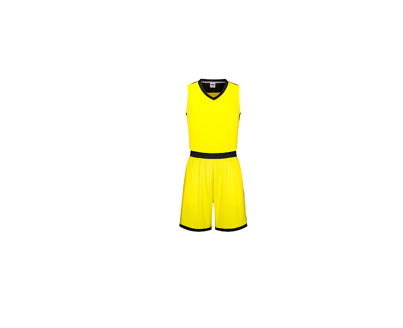 黄色的篮球队队服