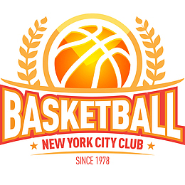 大学篮球队徽标设计