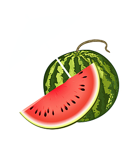 夏日水果解暑西瓜装饰
