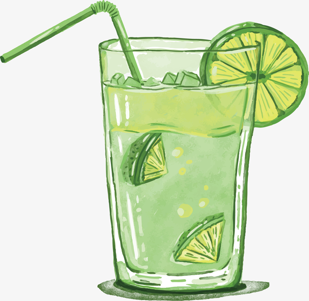 卡通水果汁免抠png装饰图案