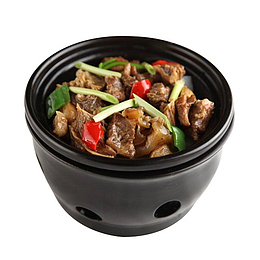 干锅红烧萝卜牛腩