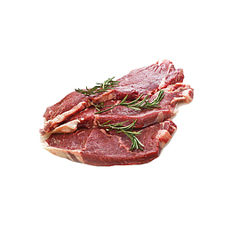 产品实物绿菜牛里脊