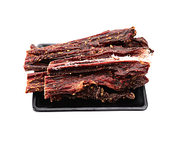 牛干巴褐色简约摄影作品png