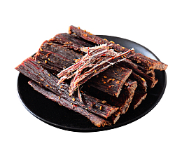 牛干巴褐色简约摄影作品png