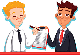 商务风合作签约的人