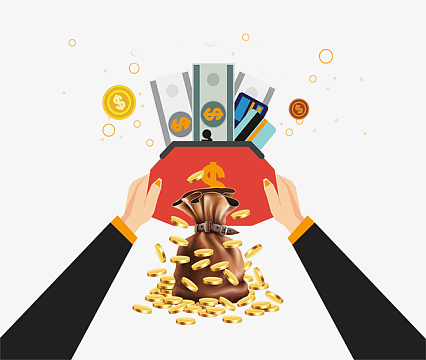 金融借贷插画素材_金融借贷插画图片元素-觅元素