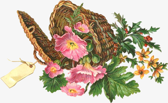 田园风图案免抠素材免费下载_觅元素51yuansu.com