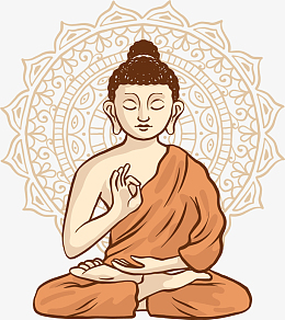 静坐打坐的佛祖大佛