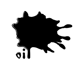 黑色喷溅状涂料油漆