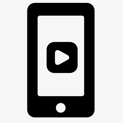 手机视频图标免抠素材免费下载_觅元素51yuansu.com
