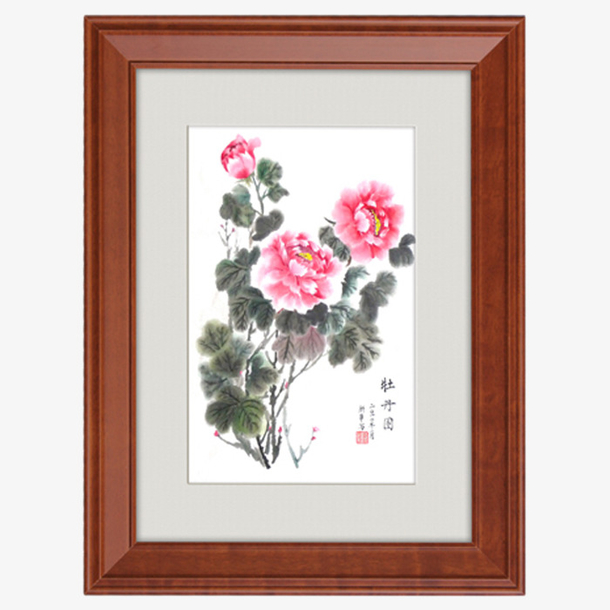 书法字画红木裱框