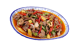 辣椒美味泡椒鸡杂