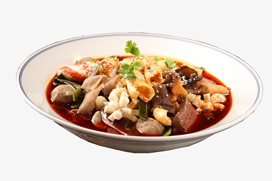风味红油麻辣烫png