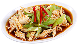 香辣红油凉拌腐竹小菜