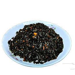 盆装黑色豆鼓免扣素材