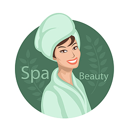 女性spa护肤养生