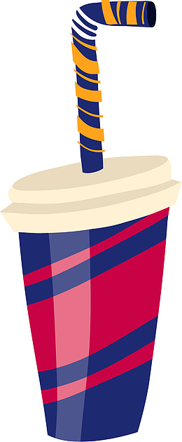 矢量图可乐饮料瓶