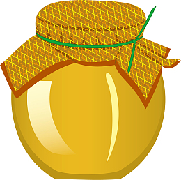 卡通黄色酒缸