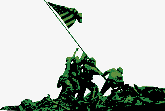 矢量图美国独立