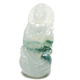 飘花观音翡翠玉器