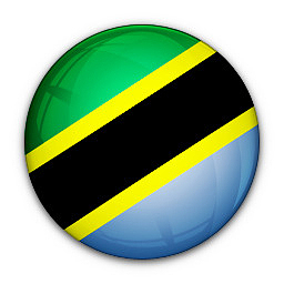 国旗对坦桑尼亚世界标志图标