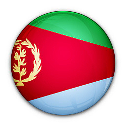 厄立特里亚国旗的世界国旗图标