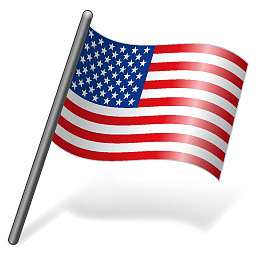 美国我们美国国旗Vista-Flag-icons