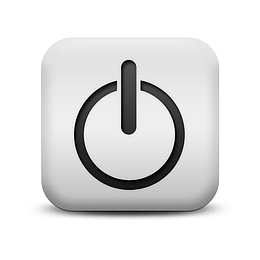 不光滑的白色的广场图标符号形状