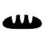 面包黑色的free-mobile-icon-kit