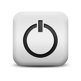 不光滑的白色的广场图标符号形状