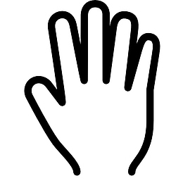 whole hand icon