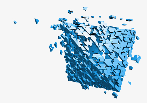 科技创新不规则裂变金三角png三文鱼刺身png创意几何图形装饰png三八