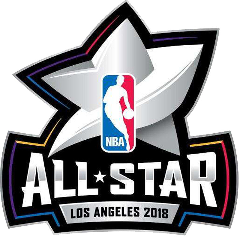 NBA2018洛杉矶全明星比赛标志