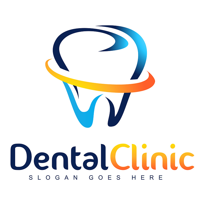 牙齿保健logo创意设计