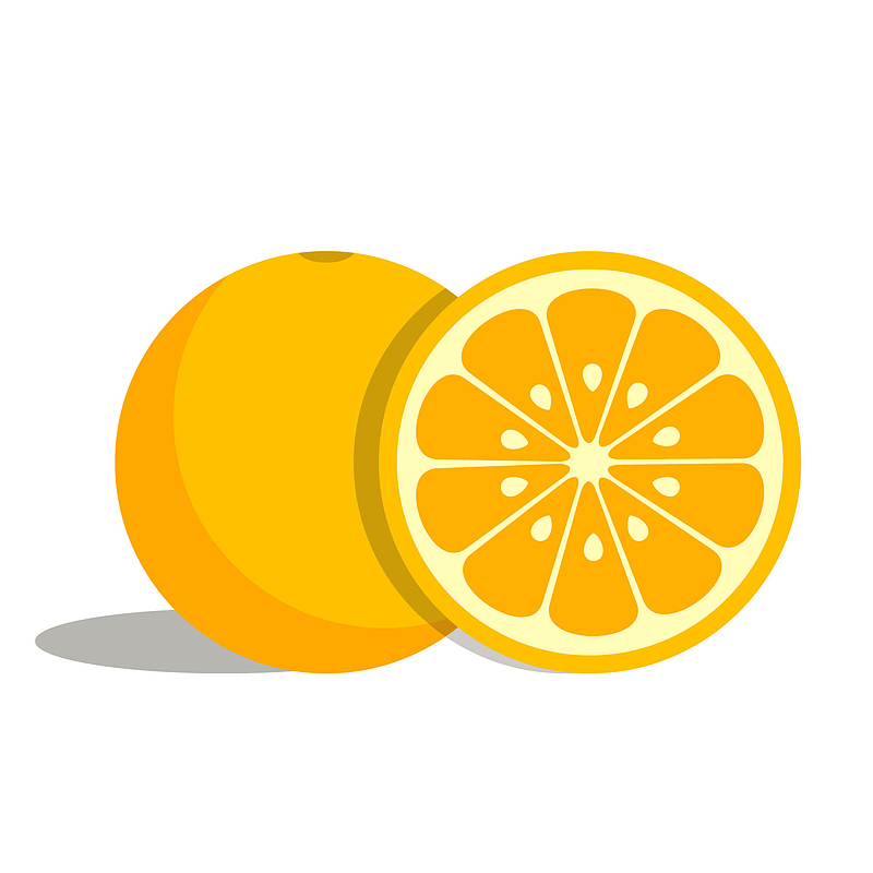 新奇士橙汁卡通水果