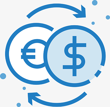 汇率转换免抠图标