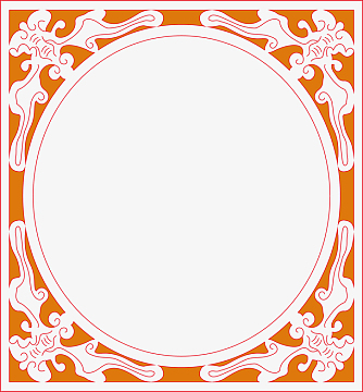 圆形的古典古风窗棂