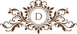 字母装饰异域花纹