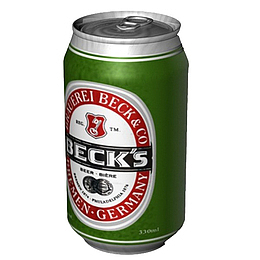 绿色啤酒罐