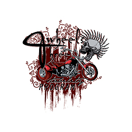 可怕怪兽涂鸦风格人物形象素材合