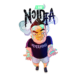 人物图形手绘卡通涂鸦设计素材