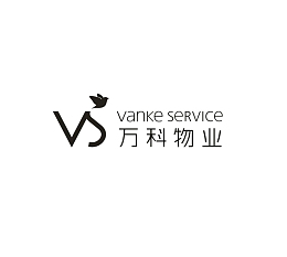 万科物业logo商业设计