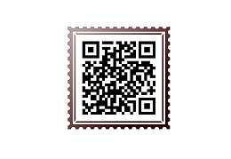 邮票创意个性二维码设计