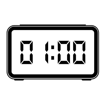 简易电子表倒计时一分钟