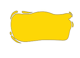 黄色的不规则形状PNG