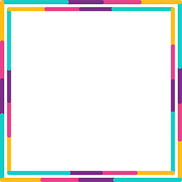 手绘简约海报边框线条纹理