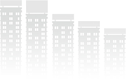 渐变灰色住宅楼剪影